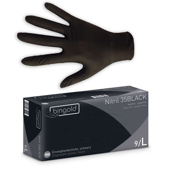 Nitril Handschuhe schwarz